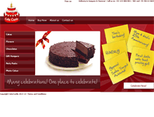 Tablet Screenshot of cakecastle.in